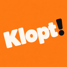 Klopt!